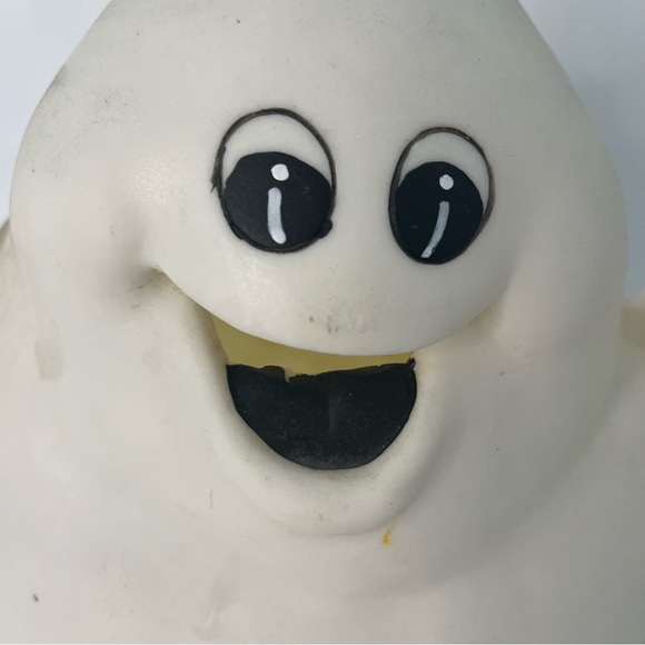 Vintage Halloween Ghost BOO! Blowmold Light Up Indoor Outdoor - Picture 3 of 7